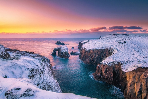 康沃尔天涯海角小径(4K壁纸)